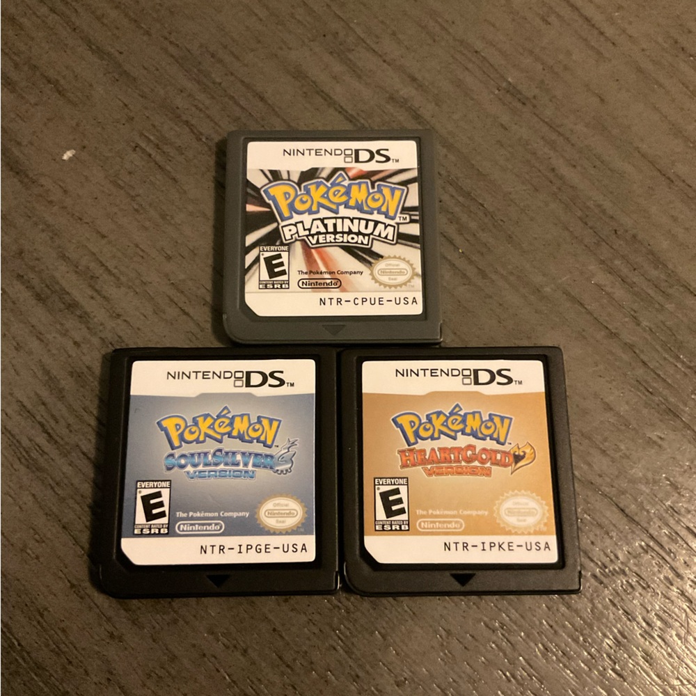Pokemon Heartgold Soulsilver Platinum